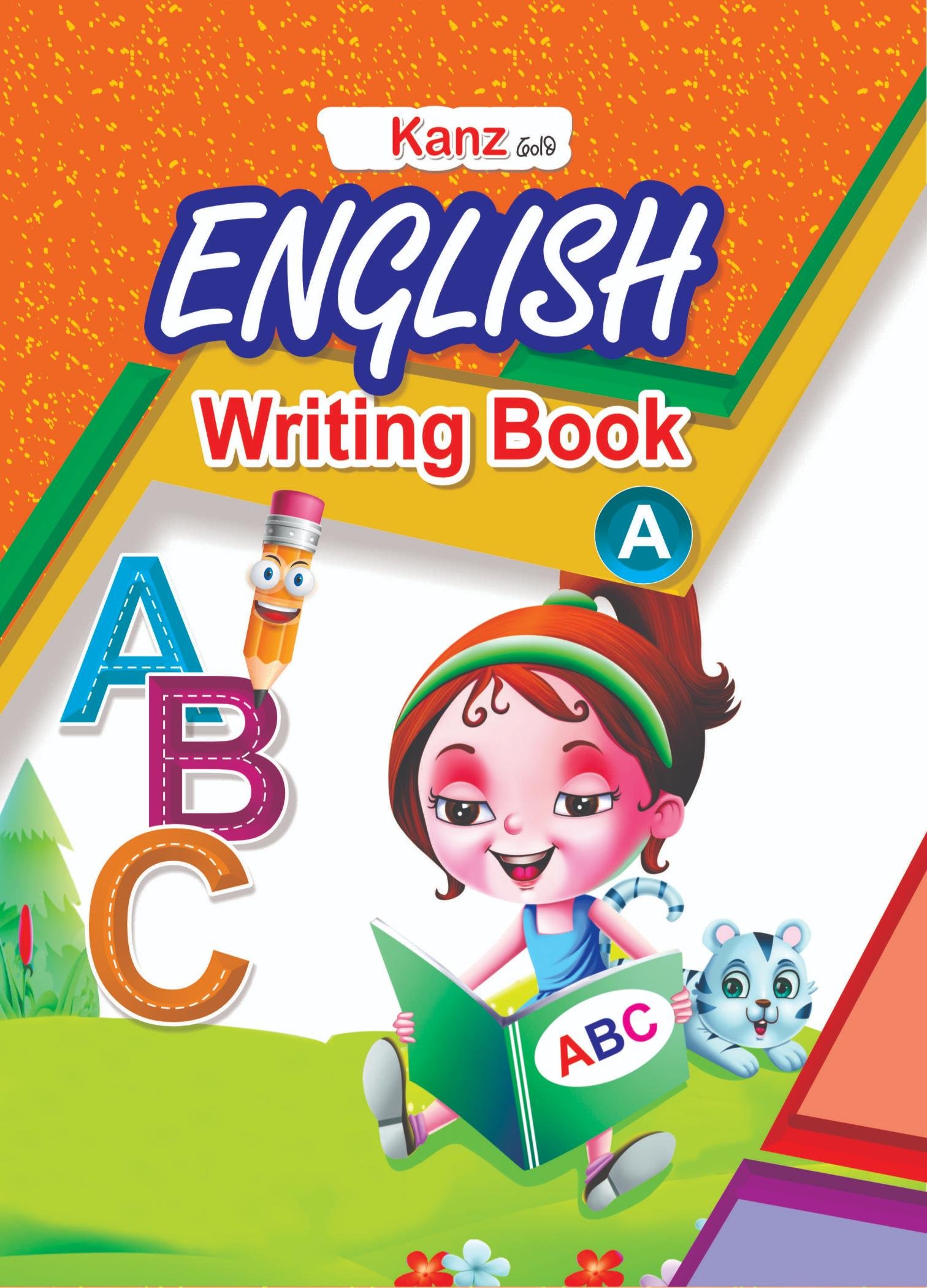 Kanz Gold English Writing Book ABC Title - A (small)